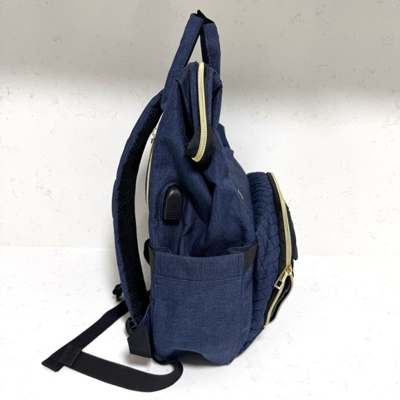 LOVEVOOK Laptop Backpack 15.6 / 17 Inches navy blue - Picture 4 of 11